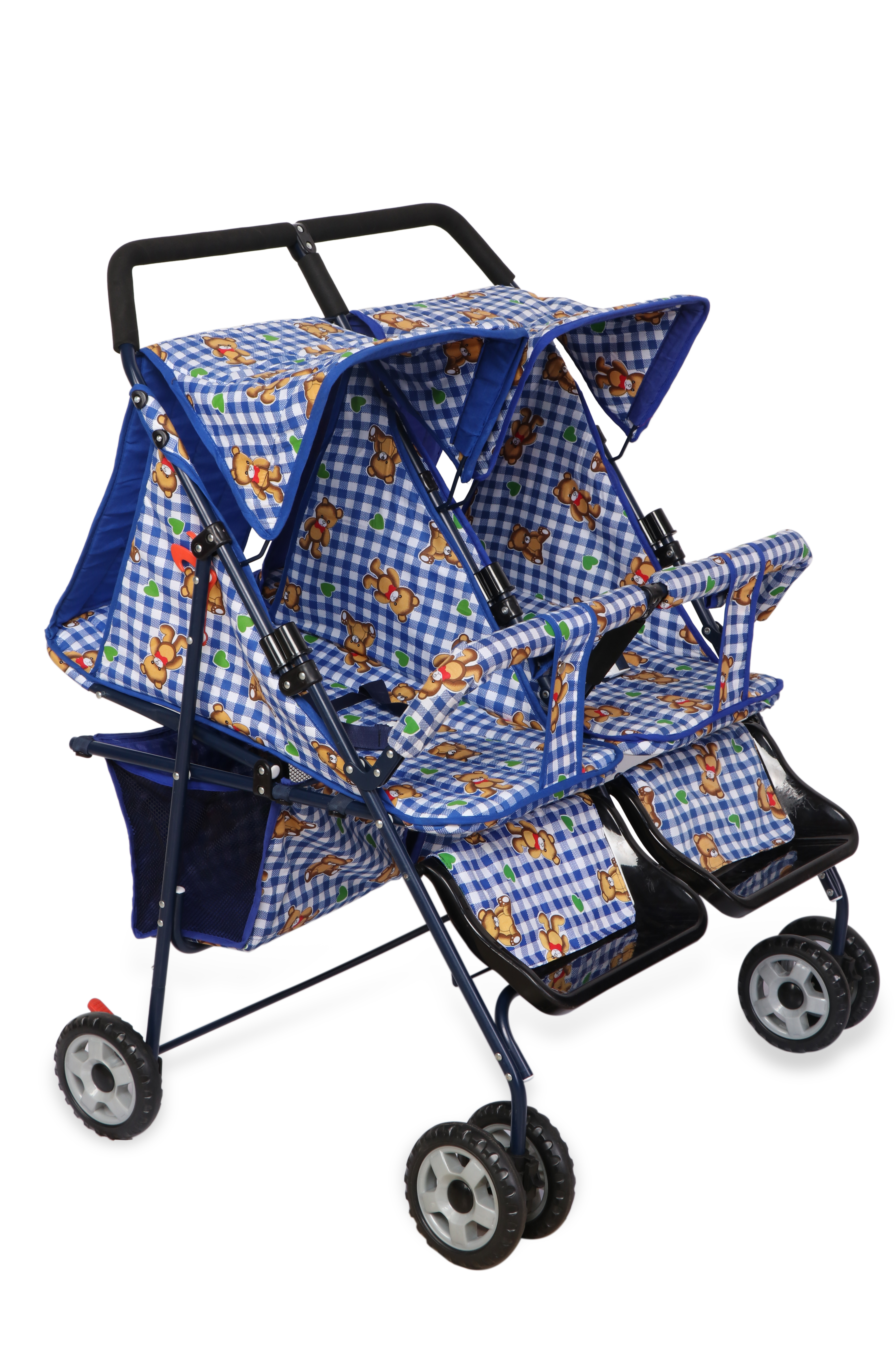 Avon Twins Pram angle 4