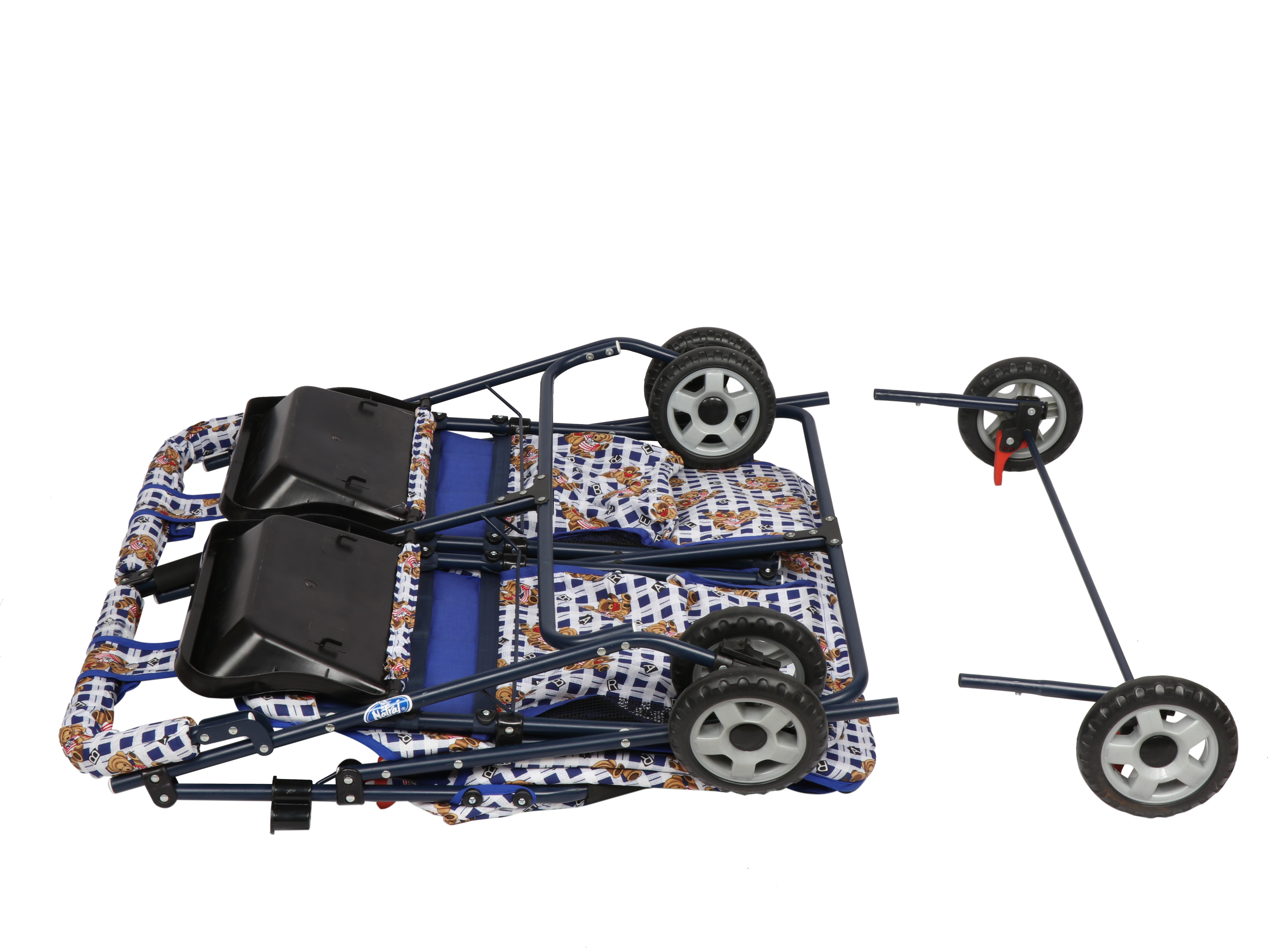 Avon Twins Pram angle 7